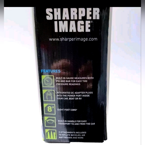 Portable Air Compressor by Sharper Image - Picture 3 of 3